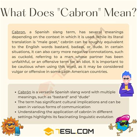 what does the spanish word cabron mean|ay cabron meaning.